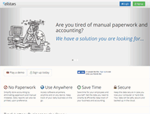 Tablet Screenshot of elistars.com